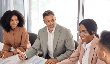 outsourced support desk team discussion